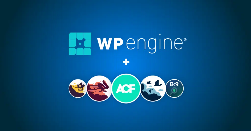 WP Engine ACF acquisition banner.