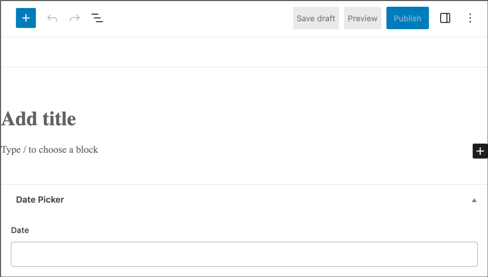 ACF Date Picker