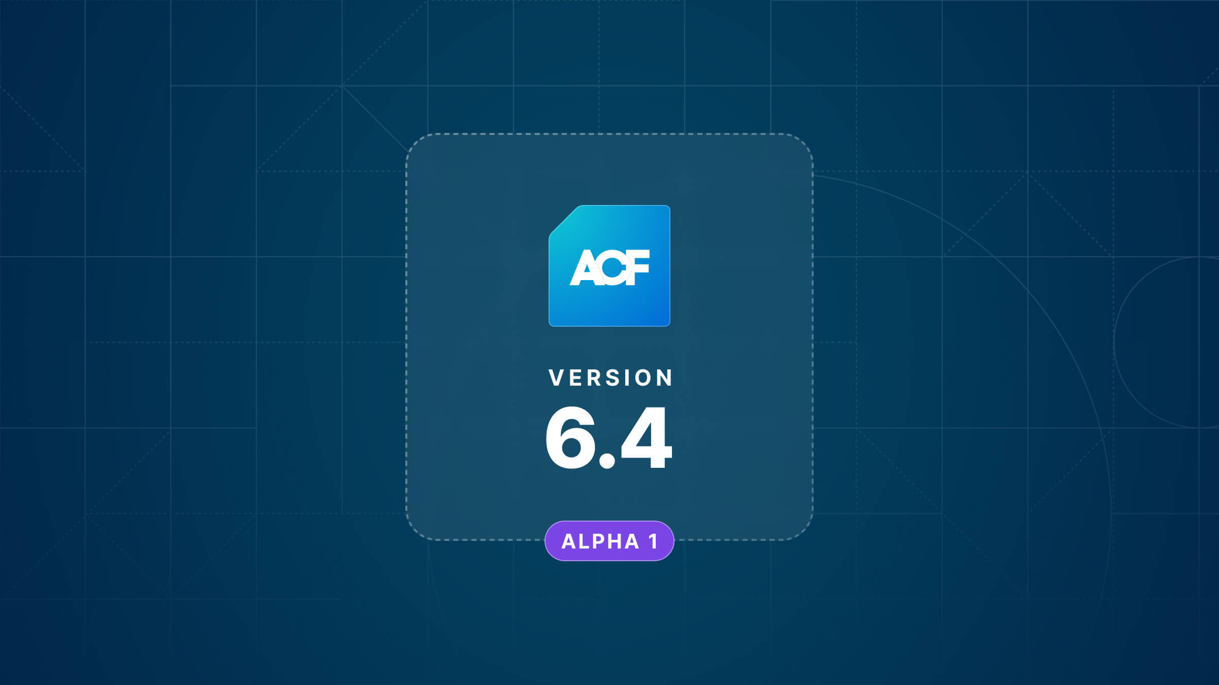 ACF | ACF PRO 6.4 Alpha 1