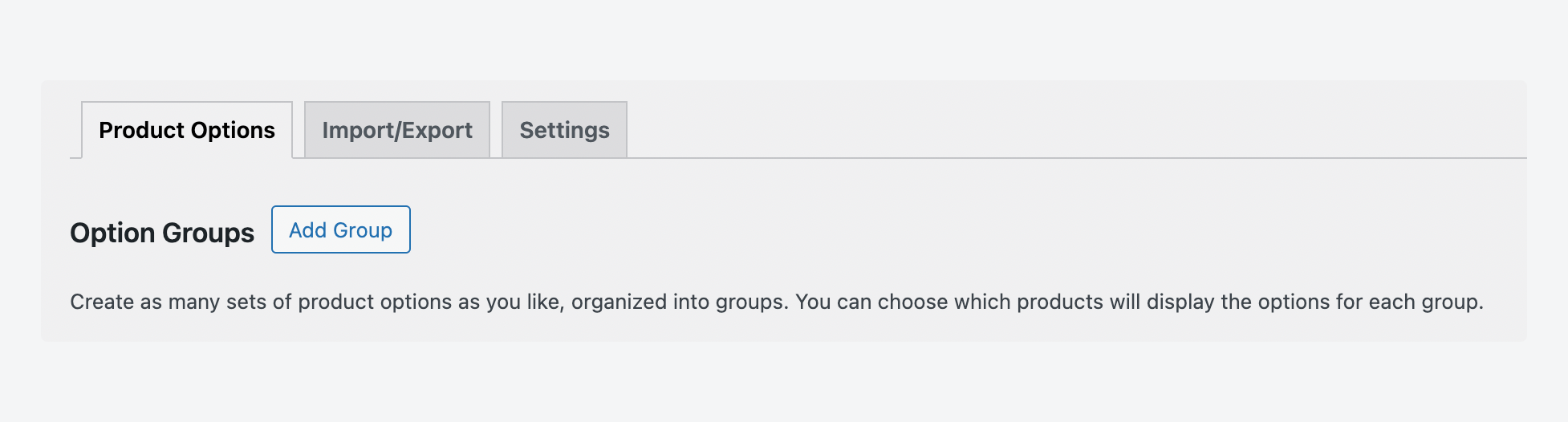 Adding a new group