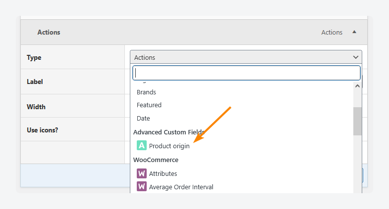 Adding an ACF field column to Admin Columns