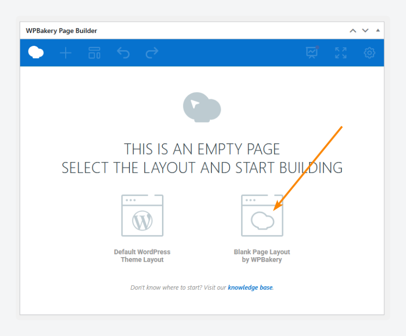 How to open the full WPBakery editor