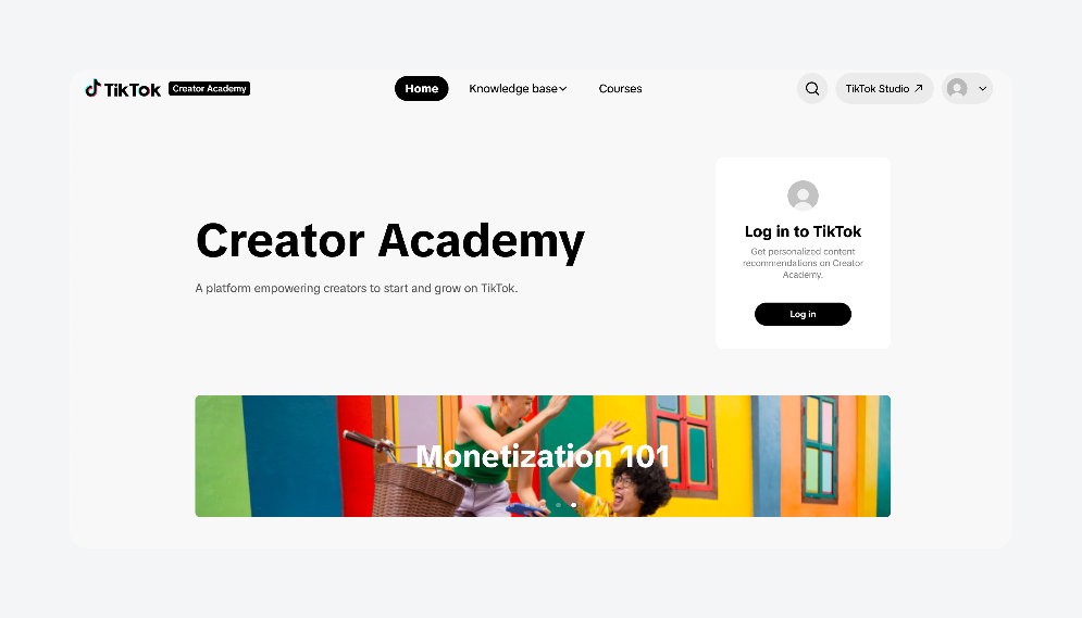 A site built using Frontity