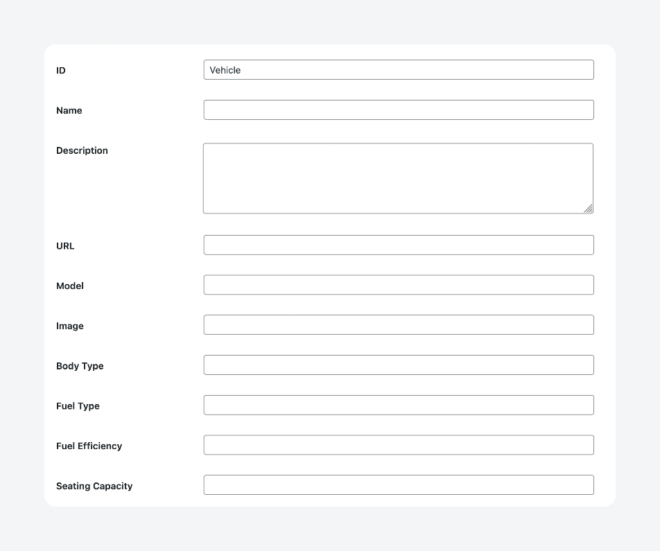 Modifying custom schema output