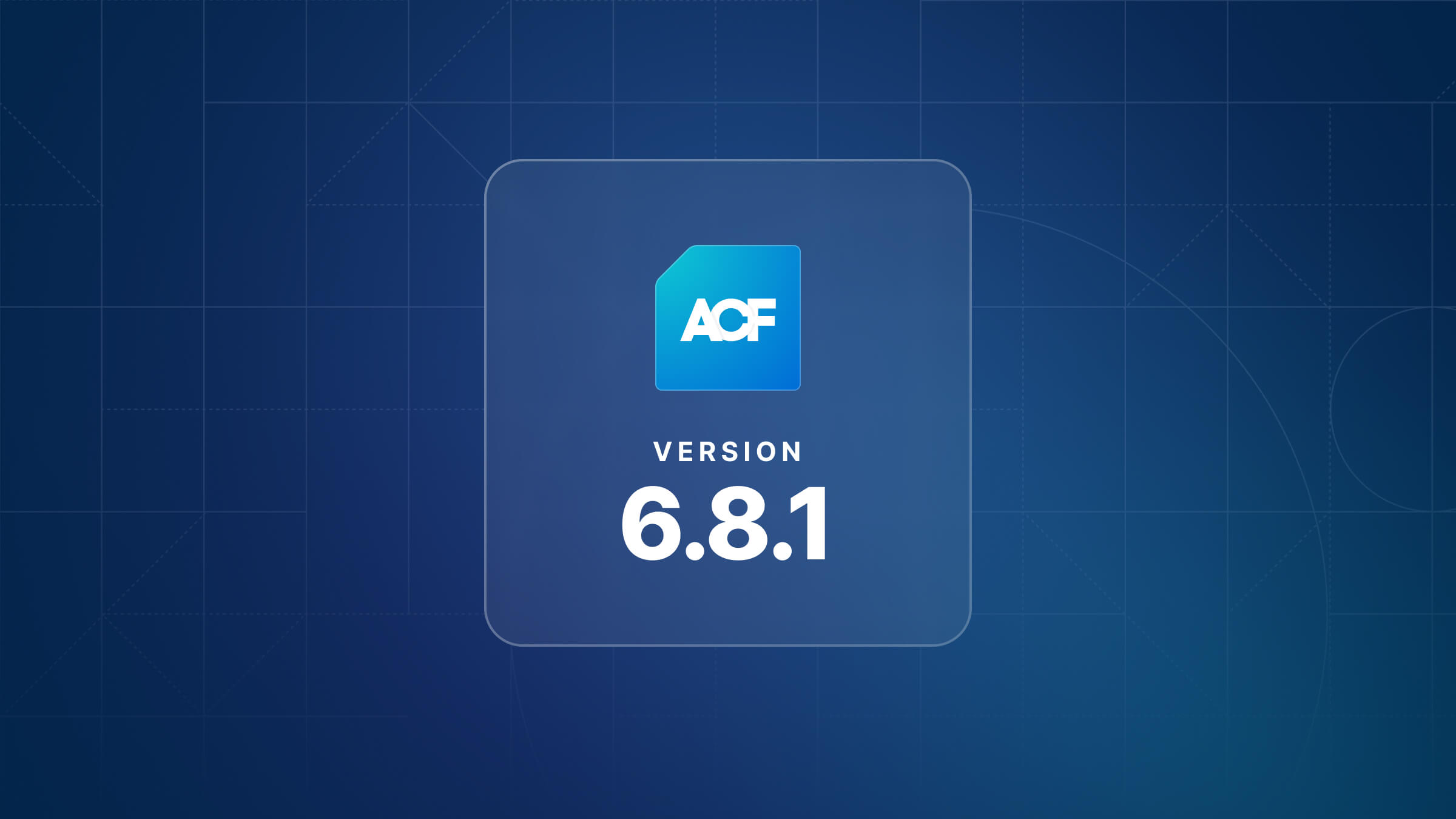 ACF | ACF 6.8.1 - Block Editor Datastore & Enhanced Block Bindings